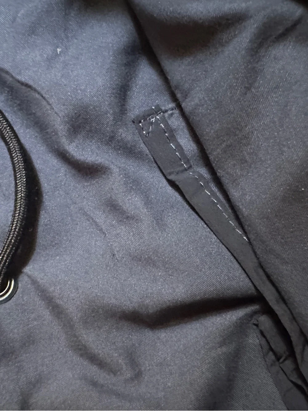 Ododos Black Lightweight Quilted Backpack
